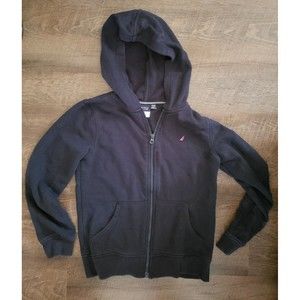 Girls Nautica Navy Blue 10/12 Uniform Sweatshirt